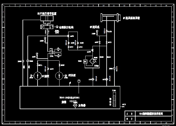 送風機液壓油系統圖