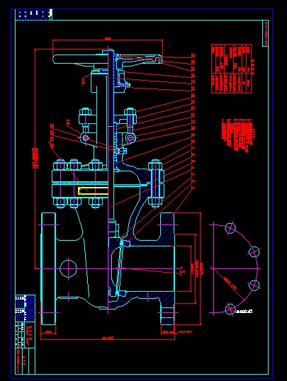 DSI-Z300-4 楔式閘閥